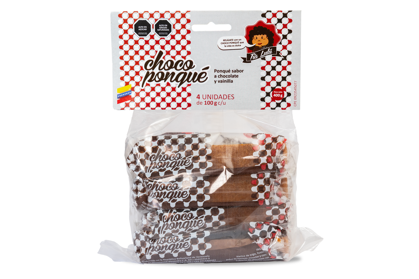 Chocoponqué (17 cabeceras)