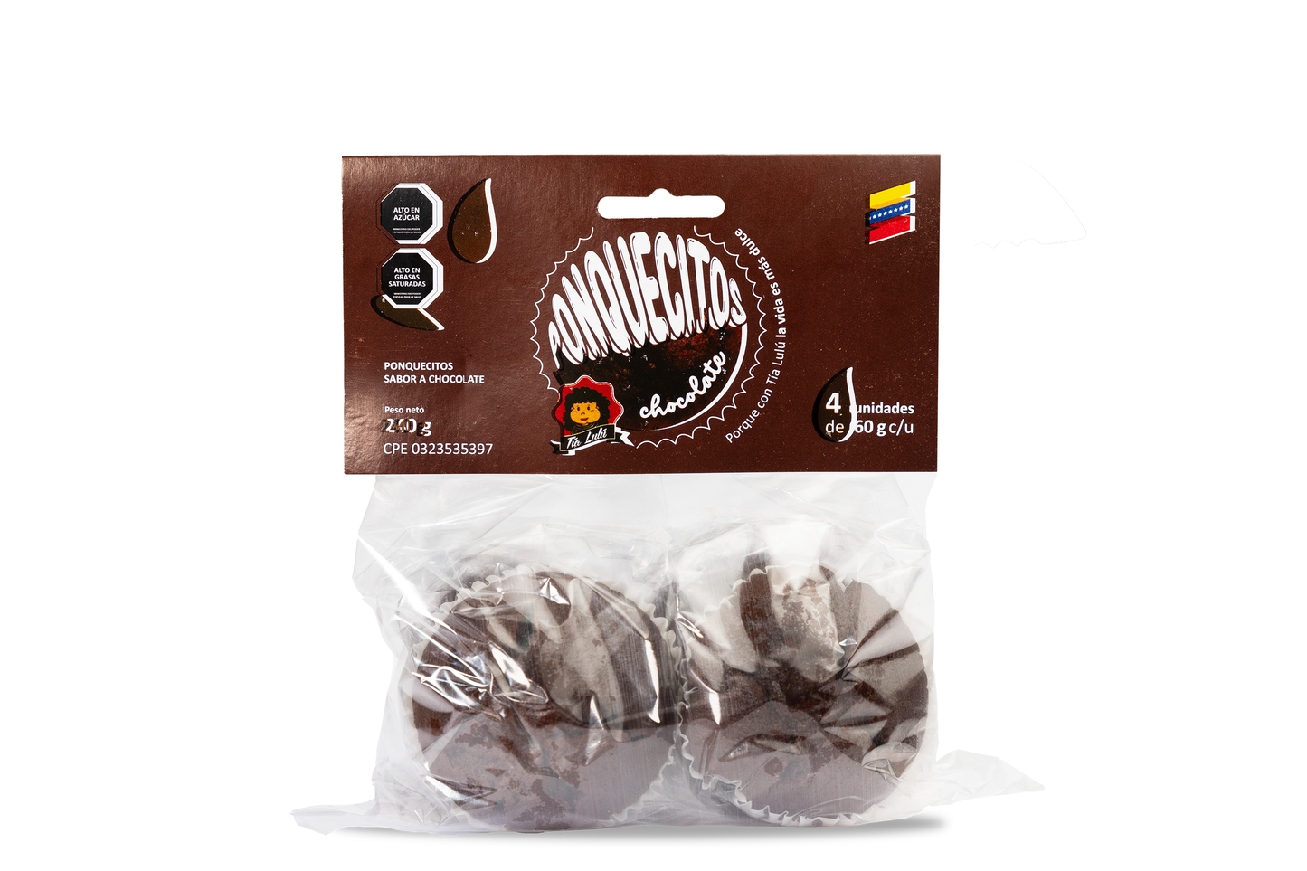 Ponquecitos de Chocolate (15 cabeceras)