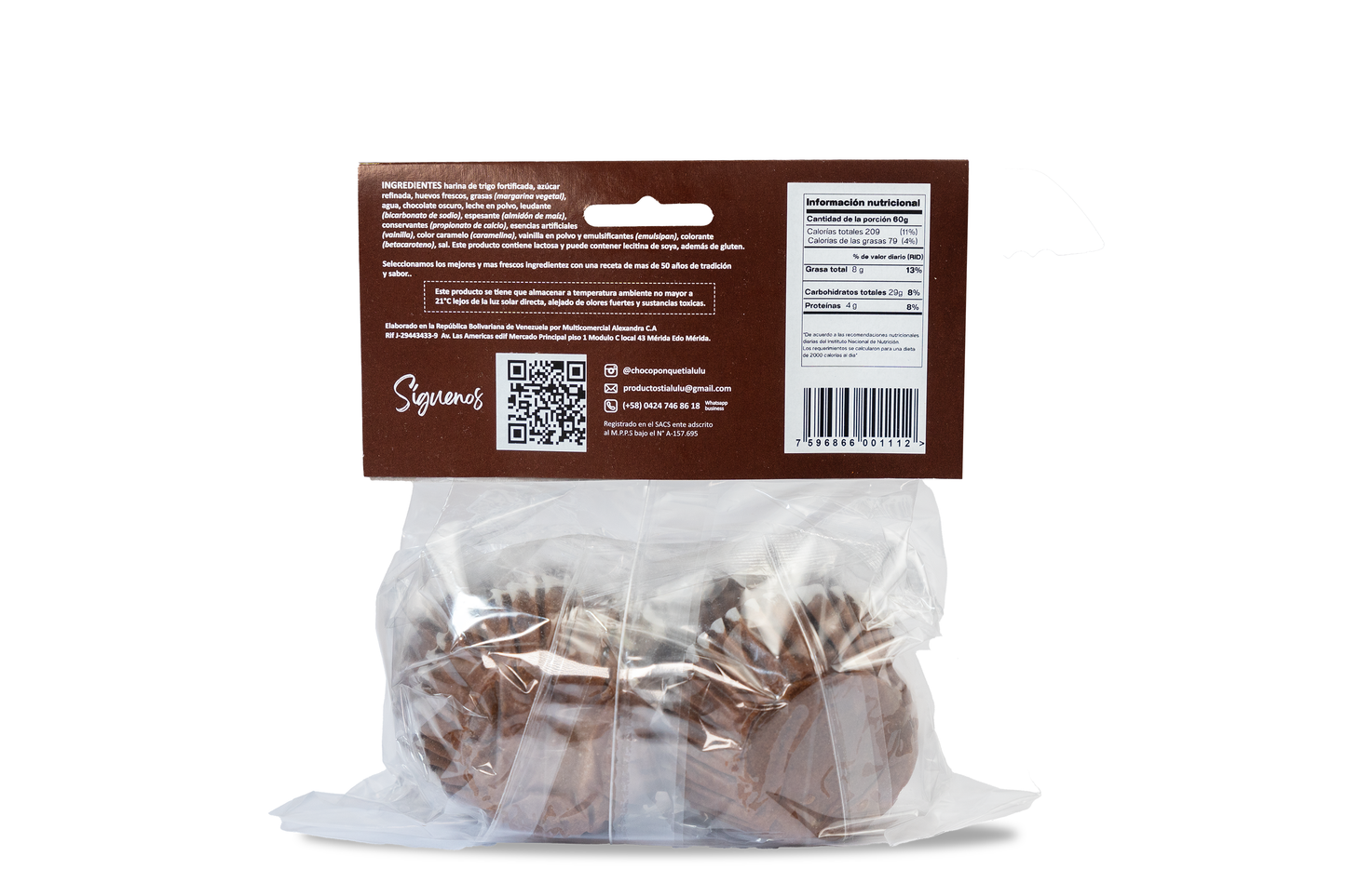 Ponquecitos de Chocolate (15 cabeceras)