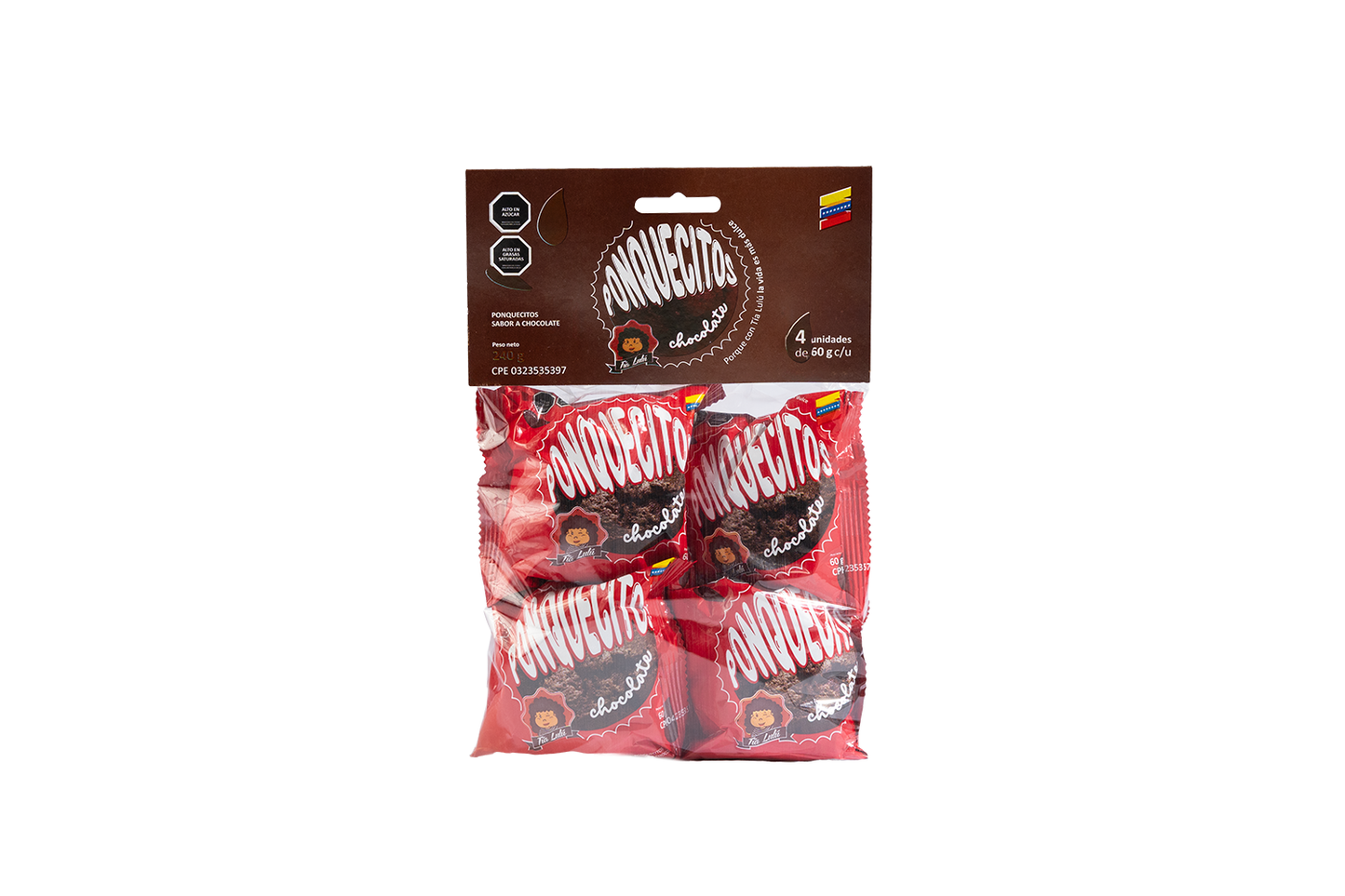 Ponquecitos de Chocolate (15 cabeceras)