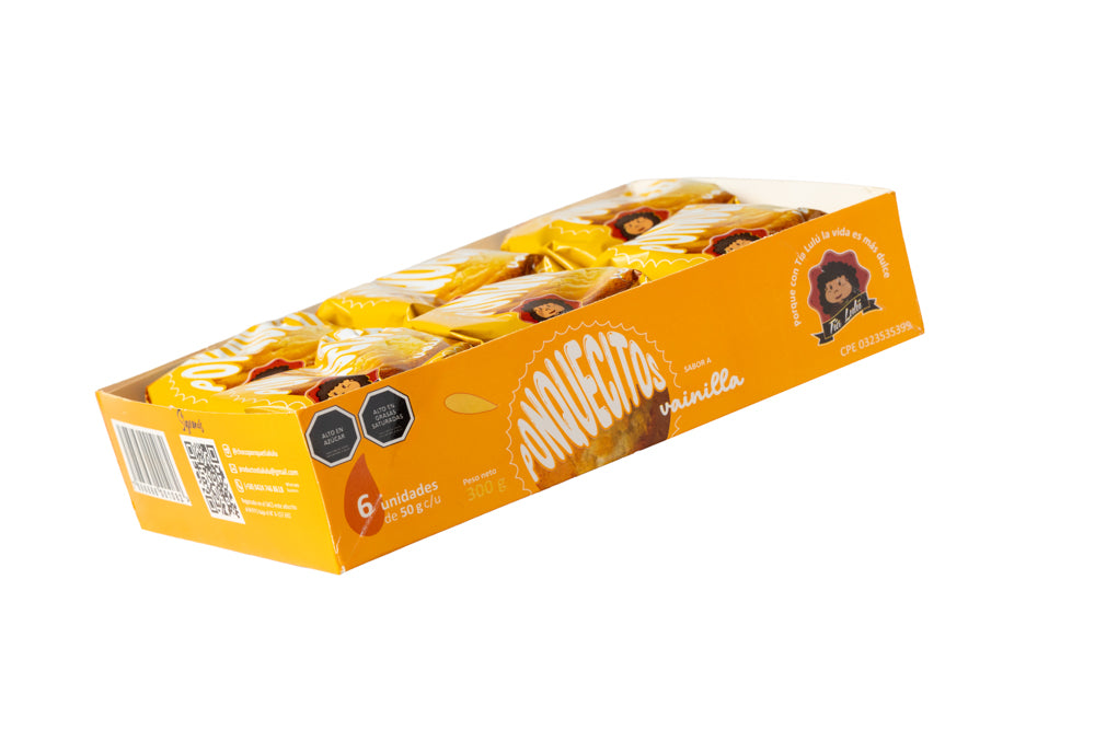 Ponquecitos de Vainilla (12 display)