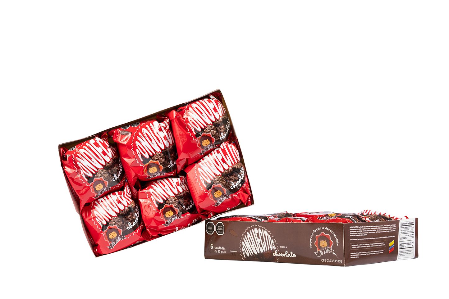 Ponquecitos de Chocolate (12 display)